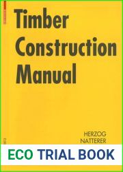 Timber Construction Manual