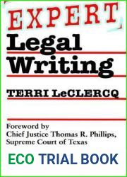 Expert Legal Writing