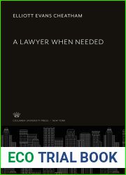 A Lawyer When Needed