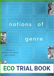 Notions of Genre: Writings on Popular Film Before Genre Theory