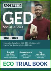 GED Social Studies Preparation Study Guide 2021-2022: Workbook with Practice Test Questions for the GED Exam