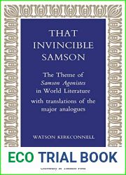 That Invincible Samson: The Theme of Samson Agonistes in World Literature