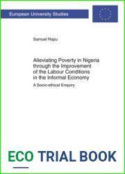Alleviating Poverty in Nigeria through the Improvement of the Labour Conditions in the Informal Economy