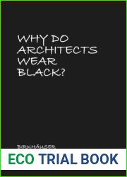 Why Do Architects Wear Black?