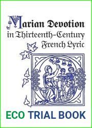 Marian Devotion in Thirteenth-Century French Lyric