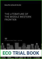 The Literature of the Middle Western Frontier