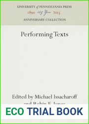 Performing Texts