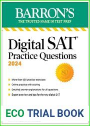 Digital SAT Practice Questions 2024: More than 600 Practice Exercises for the New Digital SAT + Tips + Online Practice (Barron|s Test Prep)