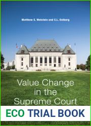 Value Change in the Supreme Court of Canada