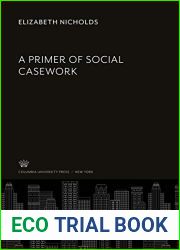 A Primer of Social Casework