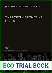 The Poetry of Thomas Hardy