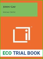 John Gay: Social Critic
