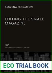 Editing the Small Magazine