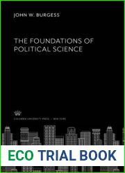 The Foundations of Political Science