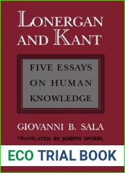Lonergan and Kant