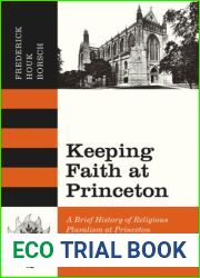 Keeping Faith at Princeton