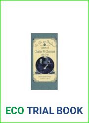 To Be an Author : Letters of Charles W. Chesnutt, 1889-1905