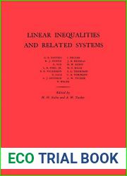 Linear Inequalities and Related Systems. (Am-38), Volume 38