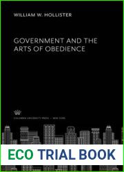 Government and the Arts of Obedience