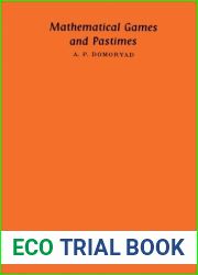Mathematical Games and Pastimes: Popular Lectures in Mathematics