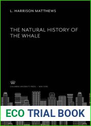 The Natural History of the Whale