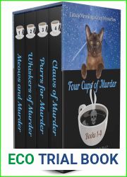 Four Cups of Murder: Paranormal Cozy Mysteries 1 - 4 (Latte|s Mewsings Cozy Mysteries)