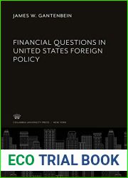 Financial Questions in United States Foreign Policy
