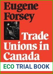 Trade Unions in Canada 1812-1902