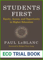 Students First: Equity, Access, and Opportunity in Higher Education