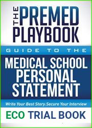 The Premed Playbook: Guide to the Medical School Personal Statement
