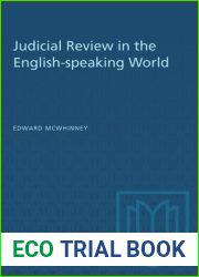 Judicial Review In The English-Speaking World.