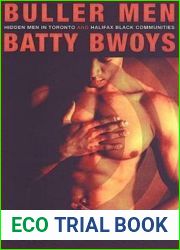 Buller Men and Batty Bwoys: Hidden Men in Toronto and Halifax Black Communities