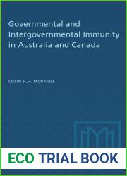 Governmental And Intergovernmental Immunity In Australia And Canada