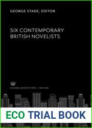 Six Contemporary British Novelists