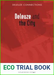 Deleuze and the City (Deleuze Connections)