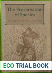 The Preservation of Species (Princeton Legacy Library, 430)
