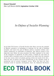 In Defence of Socialist Planning