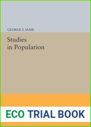 Studies in Population (Princeton Legacy Library, 2375)