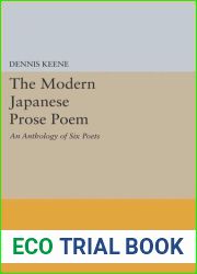 The Modern Japanese Prose Poem