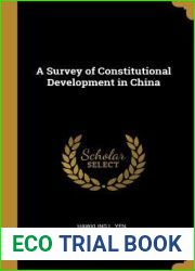 A Survey of Constitutional Development in China