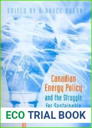 Canadian Energy Policy and the Struggle for Sustainable Development
