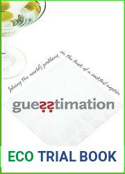 Guesstimation: Solving the World|s Problems on the Back of a Cocktail Napkin