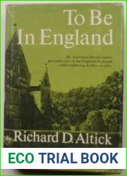 To Be in England