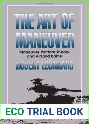 The Art of Maneuver: Maneuver Warfare Theory and Airland Battle