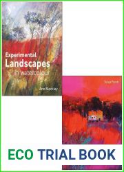 Experimental Landscapes in Watercolour By Ann Blockley and Contemporary Landscapes in Mixed Media By Soraya French 2 Books Collection Set