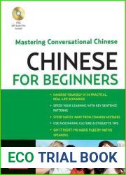 Chinese for Beginners: Mastering Conversational Chinese (Audio CD Included)