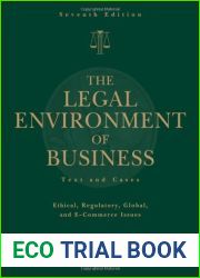The Legal Environment of Business by Cross, Frank B., Miller, Roger LeRoy. (Cengage Learning,2008) [Hardcover] 7th Edition