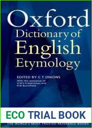 The Oxford Dictionary of English Etymology