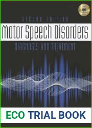 Motor Speech Disorders: Diagnosis and Treatment