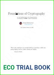 Foundations of Cryptography, or, An Unofficial Guide to Georgia Institute of Technology|s CS626
